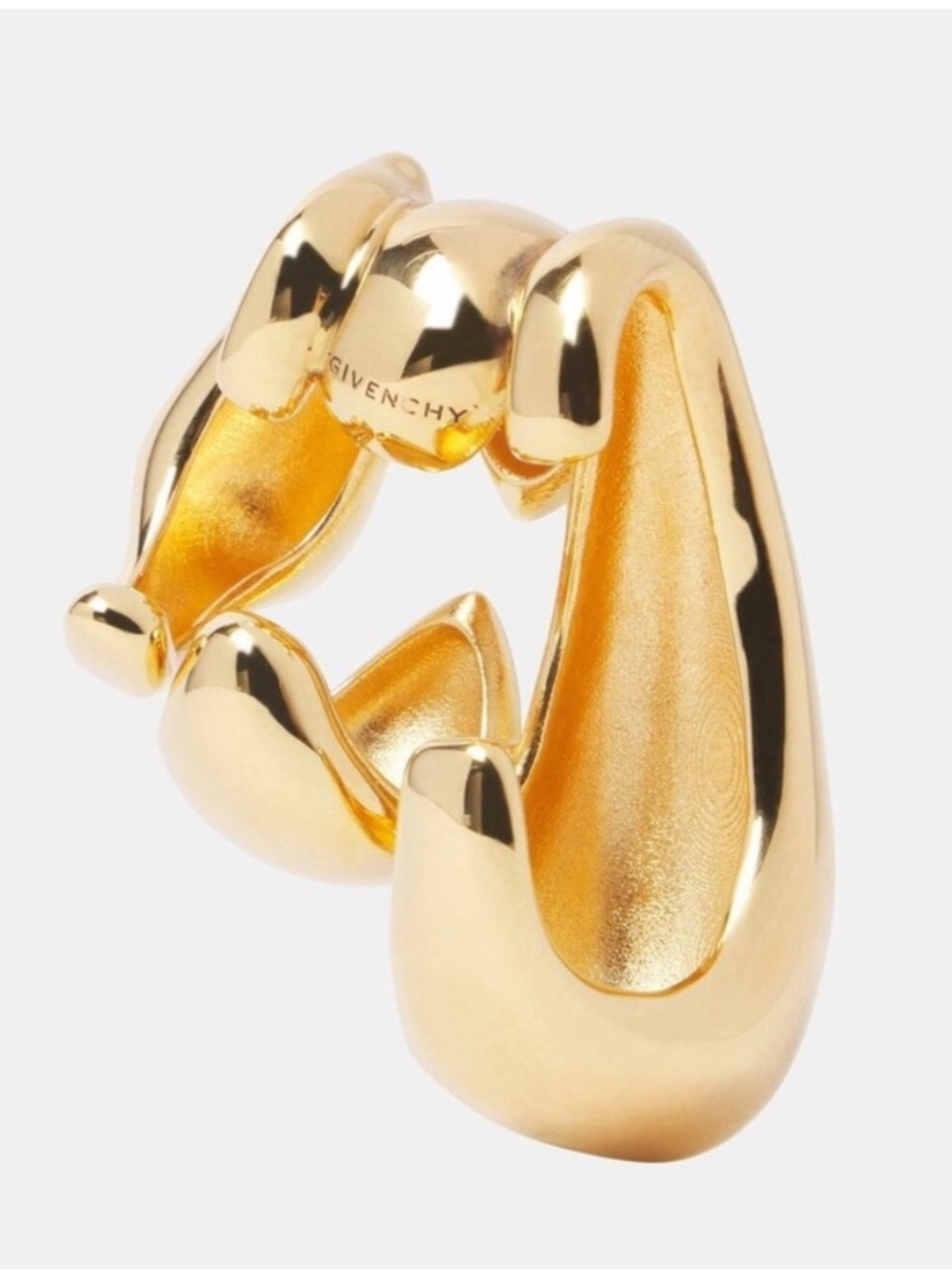 Givenchy Feline Golden Ear Cuff Earrings - Picture 4 of 9